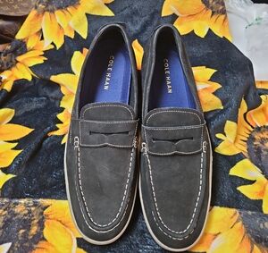 Cole Haan Dark Gray Loafers for Men